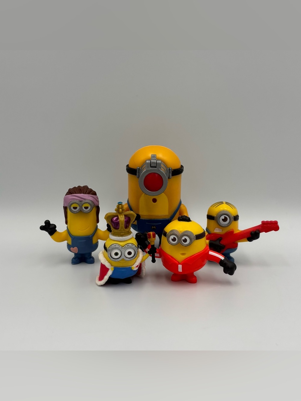 RARE Despicable Me Rise Of Gru Minions Toy Lot- King Bob Stuart Kevin Otto Toys